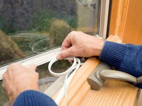 Window weather seal application (Getty Images)