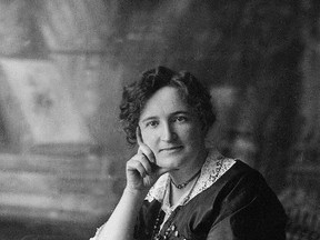 Nellie McClung is shown in an undated photo. (THE CANADIAN PRESS/National Archives of Canada/C.Jessop)