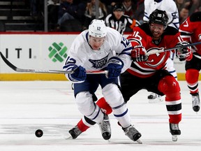 Leafs forward Connor Brown seems to be the choice of coach Mike Babcock to play with Auston Matthews and Zach Hyman. (ELSA/Getty Images)