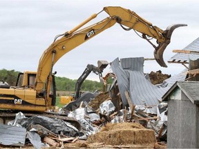 Tomlinson has received provincial approval to accept more construction and demolition waste at the Springhill landfill. LARS HAGBERG / CP