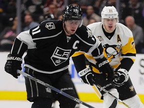 Anze Kopitar returned to the Kings lineup this week, but with less-than-desirable wingers, at least from a fantasy perspective. (Jae C. Hong, AP)