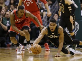 Kyle Lowry is one of the NBA's best players and Giannis Antetokounmpo should be in that class soon. AP