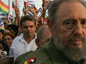 Cuban President Fidel Castro is seen in a July 26, 2006 file photo. (ALBERTO ROQUE/AFP/Getty Images)