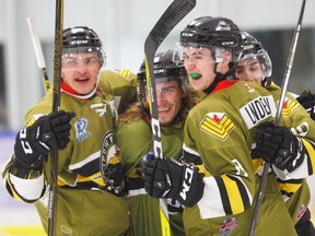 This is a Nugget File Photo of a previous Powassan Voodoos win.