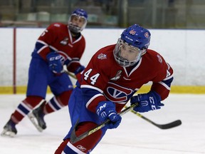 Cole Edwards had a goal and an assist in the Kingston Voyageurs' 4-3 win over the host Stouffville Spirit in OHL action Saturday night. (Ian MacAlpine/Whig-Standard file photo)