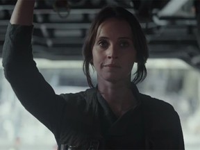 Felicity Jones stars as Jyn Erso in "Rogue One: A Star Wars Story." (Star Wars/YouTube)