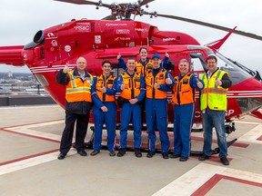 Health Science Centre Winnipeg's helipad opened on Nov. 28, 2016. (HSC WINNIPEG PHOTO)