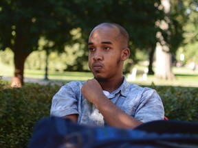 This August 2016 image provided by TheLantern.com shows Abdul Razak Ali Artan in Columbus, Ohio. Authorities identified Abdul Razak Ali Artan as the Somali-born Ohio State University student who plowed his car into a group of pedestrians on campus and then got out and began stabbing people with a knife Monday, Nov. 28, 2016, before he was shot to death by an officer. (Kevin Stankiewicz/TheLantern.com via AP)