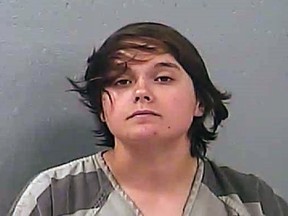 This undated photo provided by the Greene County Sheriff's Office in Springfield, Mo., shows Victoria Vanatter of Springfield, Mo. Police say Vanatter allowed her intoxicated boyfriend to drink her blood then stabbed the wannabe vampire during a subsequent argument on Nov. 23, 2016. Vanatter pleaded not guilty Monday, Nov. 28 to charges of first-degree domestic assault and armed criminal action. (Greene County Sheriff's Office via AP)