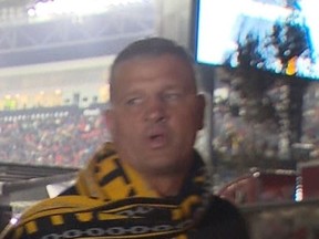Toronto Police released this image of a man sought in an alleged sex assault at the 2016 Grey Cup.