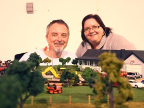 Rod and Karyn Liddle said they’ve been coming to Seaforth’s Toy and Craft Show for ten years. “We just love showing off at the show,” said Rod.(Shaun Gregory/Huron Expositor)