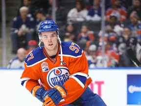 Connor McDavid of the Edmonton Oilers. (CODIE McLACHLAN/Getty Images)