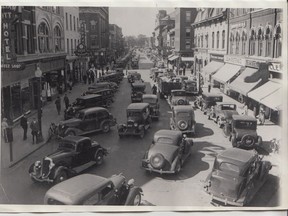 King Street looking west from the upper bend, latter 1930s.