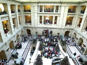 The annual open house at the Manitoba Legislature takes place Saturday, from 1-3 p.m. (FILE PHOTO)