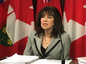 Ontario auditor general Bonnie Lysyk at Queen's Park on Nov. 30, 2016. (Michael Peake/Toronto Sun)