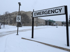Concordia Hospital has the longest ER wait times in the country. (Kevin King/Winnipeg Sun file photo)