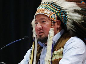 Grand Chief Derek Nepinak, Assembly of Manitoba Chiefs, won't seek re-election. (THE CANADIAN PRESS/John Woods)