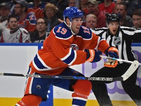 Edmonton Oilers forward Patrick Maroon.