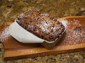 Orange Cranberry Yogurt Loaf (Food styling by Josie Pontarelli, photo by DEREK RUTTAN, The London Free Press)