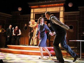 It's a Wonderful Life, which opens tonight at STC, is the story of George Bailey of small-town America, a man in financial ruin who considers taking his own life. After wishing he were never born, a guardian angel descends from heaven to show George the world without his existence. Gino Donato/The Sudbury Star