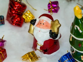 A Santa Claus decoration is pictured in this file photo. (banphot19/Getty Images)