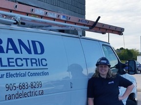 Erin Fast took on electrician training at the Women in Skilled Trades pre-apprenticeship program at the Ontario Centre for Skills Development & Training.