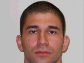 Winnipeg police said they're looking for Maverick Woodhouse, a 24-year-old man wanted in connection with property-related crimes. (WINNIPEG POLICE SERVICE PHOTO)