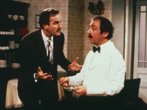 John Cleese, left, and Andrew Sachs in Fawlty Towers (WENN.com)