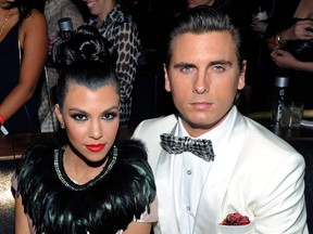 Kourtney Kardashian  and Scott Disick. (Ethan Miller/Getty Images for AG Adriano Goldschmied)