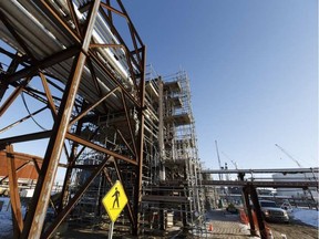 Piping criss-crosses the North West Redwater Partnership's Sturgeon refinery west of Fort Saskatchewan. KUCERAK, IAN / POSTMEDIA