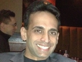 Dr. Mohammed Shamji, 40, of Toronto, was charged with first-degree murder on Dec. 2, 2016. (Twitter)