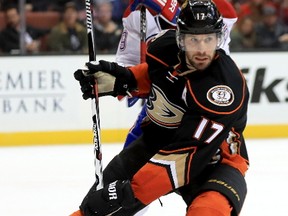 Ryan Kesler of the Anaheim Ducks is one of the best defensive forwards in the NHL.