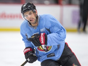 Ottawa Senators winger Clarke MacArthur has suffered four concussions in 18 months.(Wayne Cuddington/Postmedia Network)