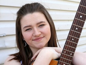 Musician Kassandra Bazinet of Sudbury, pictured in this July file photo, is raising funds for another stint with the Up With People World Tour, run by a non-profit education organization. (John Lappa/Sudbury Star file photo)