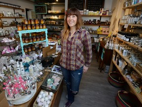 Prepare for an aromatic treat entering Rokhsana Purdy?s shop, Purdy Natural, in London. From soaps to teas, the fragrance is welcoming while all of Purdy?s skin care products are made from only natural ingredients. The 35-year-old entrepreneur?s shop is located on Mount Pleasant Avenue. (MORRIS LAMONT, The London Free Press)