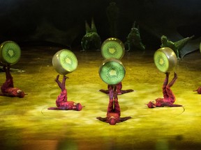 Cirque de Soleil’s OVO begins its five-day, eight-show run at the Rogers K-Rock Centre on Wednesday.