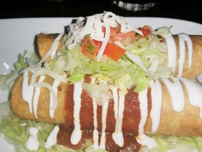 Latino's enchilada rojas