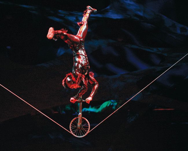 Trampoline background jump-starts Cirque career | The