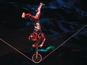 Cirque de Soleil begins its five-day at the Rogers K-Rock Centre on Wednesday. (Supplied photo)