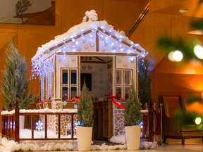 Ritz-Carlton gingerbread house