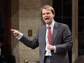 Immigration Minister Chris Alexander stands in the House of Commons during question period on Parliament Hill in Ottawa on June 11, 2015.THE CANADIAN PRESS/Fred Chartrand