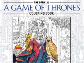 The GoT colouring book.