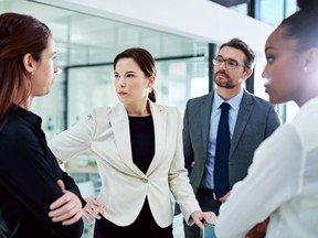 Solve workplace problems by thinking before acting. And above all else, remember to stay professional, calm, and positive when handling sticky situations.