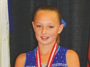 Kieryn McHale won a bronze medal in the U12 category at the Alberta, Northwest Territories-Nunavut Sectional Championships in Calgary. Submitted photo