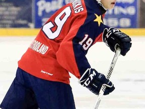 Belleville native Aidan Girduckis of the CCHL Carleton Place Canadians has been named to Team Canada East for the 2016 World Jr. A Hockey Challenge, starting this weekend in Bonnyville, AB. (OJHL Images)