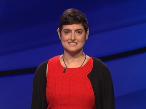 Cindy Stowell on "Jeopardy!"