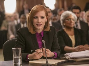 Jessica Chastain in "Miss Sloane."