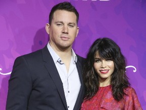 Channing Tatum, left, and Jenna Dewan-Tatum arrive at the 2nd Annual StyleMakers Awards at Quixote West Hollywood on Thursday, Nov. 17, 2016, in West Hollywood, Calif. (Rich Fury/Invision/AP)