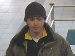 Toronto Police released this image of a suspect in four bank robberies.