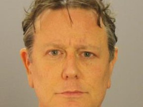 This undated photo provided by Dallas County Sheriff's Department shows Edward Judge Reinhold. Actor Judge Reinhold has been arrested on a disorderly conduct charge after a confrontation with security agents at Dallas Love Field. A Dallas Police Department statement says the 59-year-old actor was arrested Thursday afternoon, Dec. 8, 2016, after Transportation Security Administration employees reported that he refused to submit to a screening at a checkpoint. (Dallas County Sheriff's Department via AP)